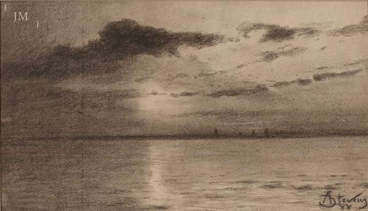 Le Havre, coucher de soleil